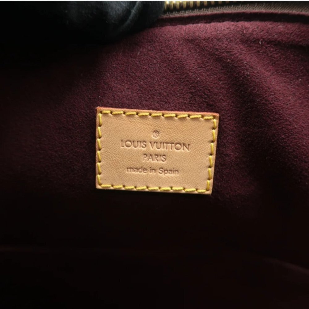 100% Authentic Louis Vuitton Brown Monogram Canvas Shoulder Bag - Picture 12 of 13